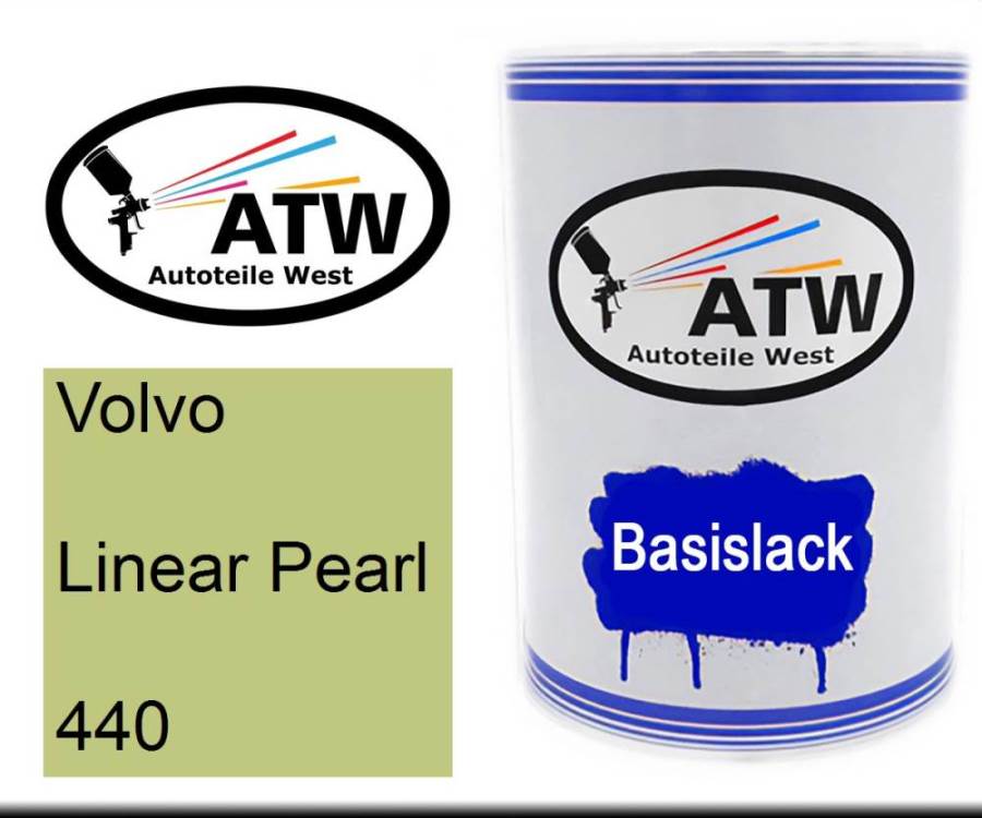 Volvo, Linear Pearl, 440: 500ml Lackdose, von ATW Autoteile West.
